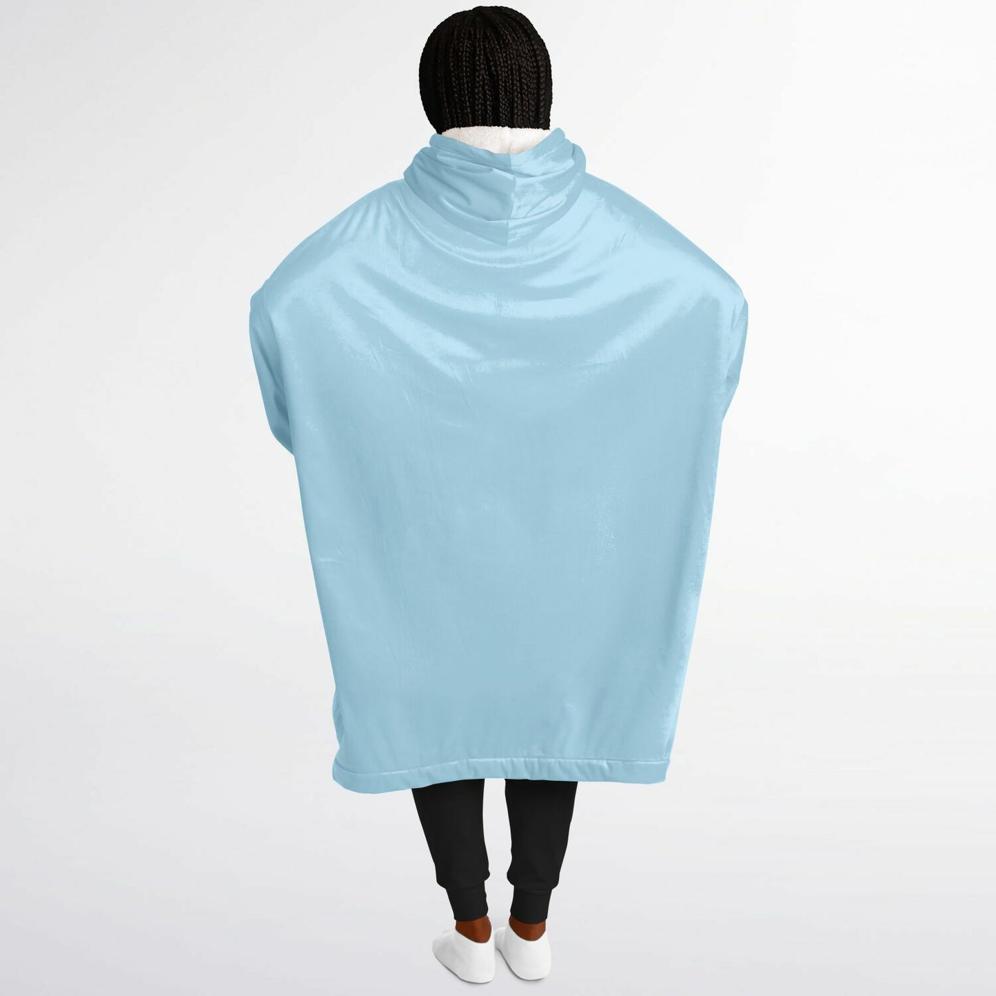 Baby Blue Snug Hoodie - Fleece Hoodie - Essentials Hoodie