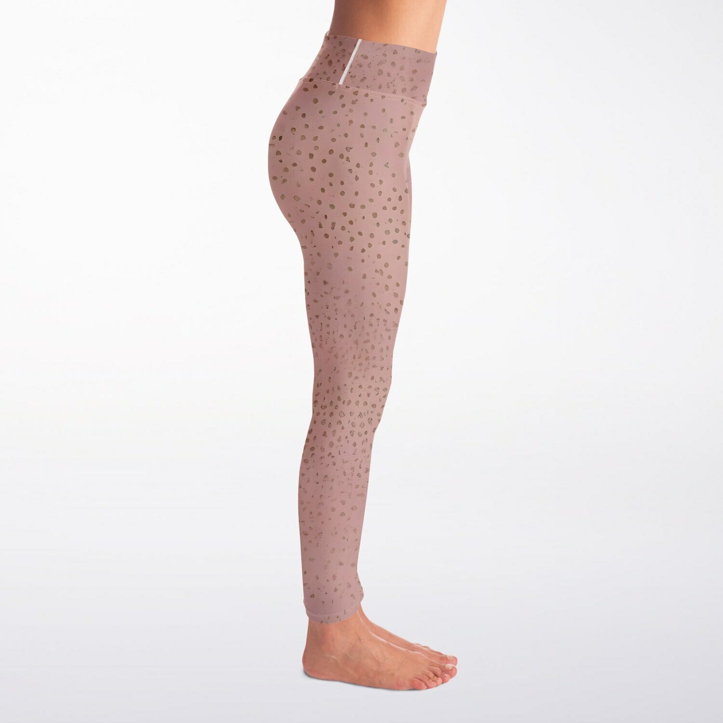 Peach Plush Yoga Leggings