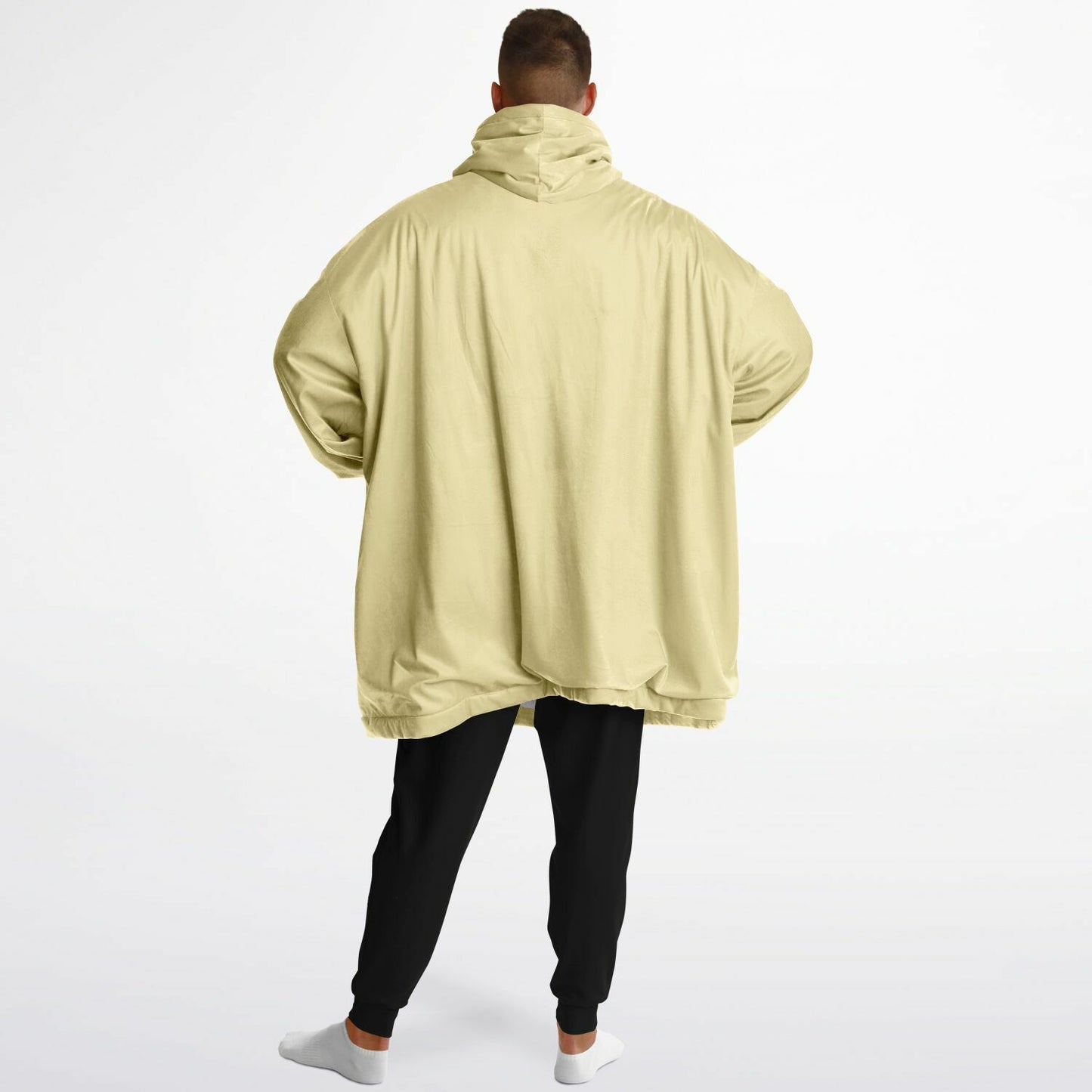Buttercream Yellow Snug Hoodie - Fleece Hoodie - Essentials Hoodie