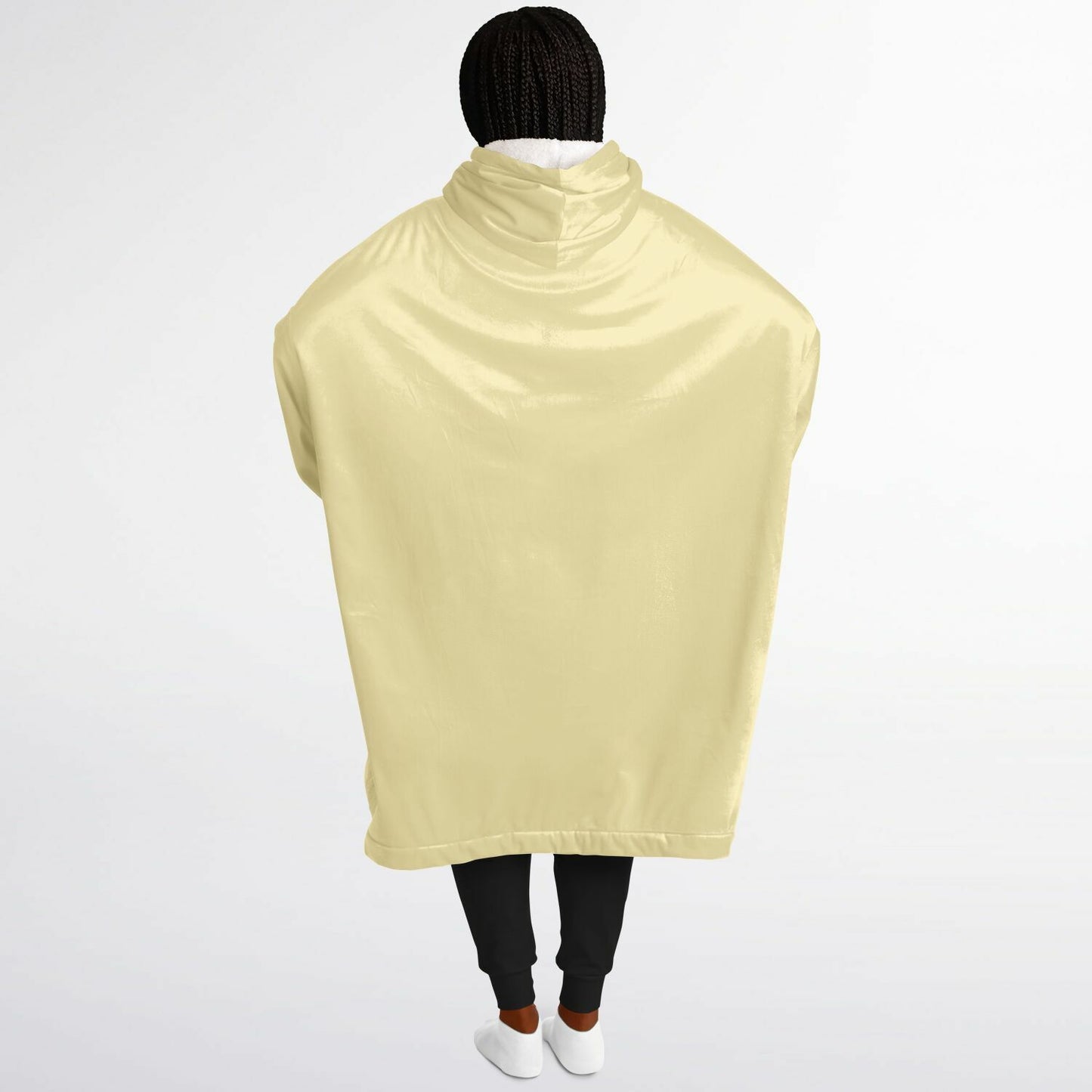 Buttercream Yellow Snug Hoodie - Fleece Hoodie - Essentials Hoodie