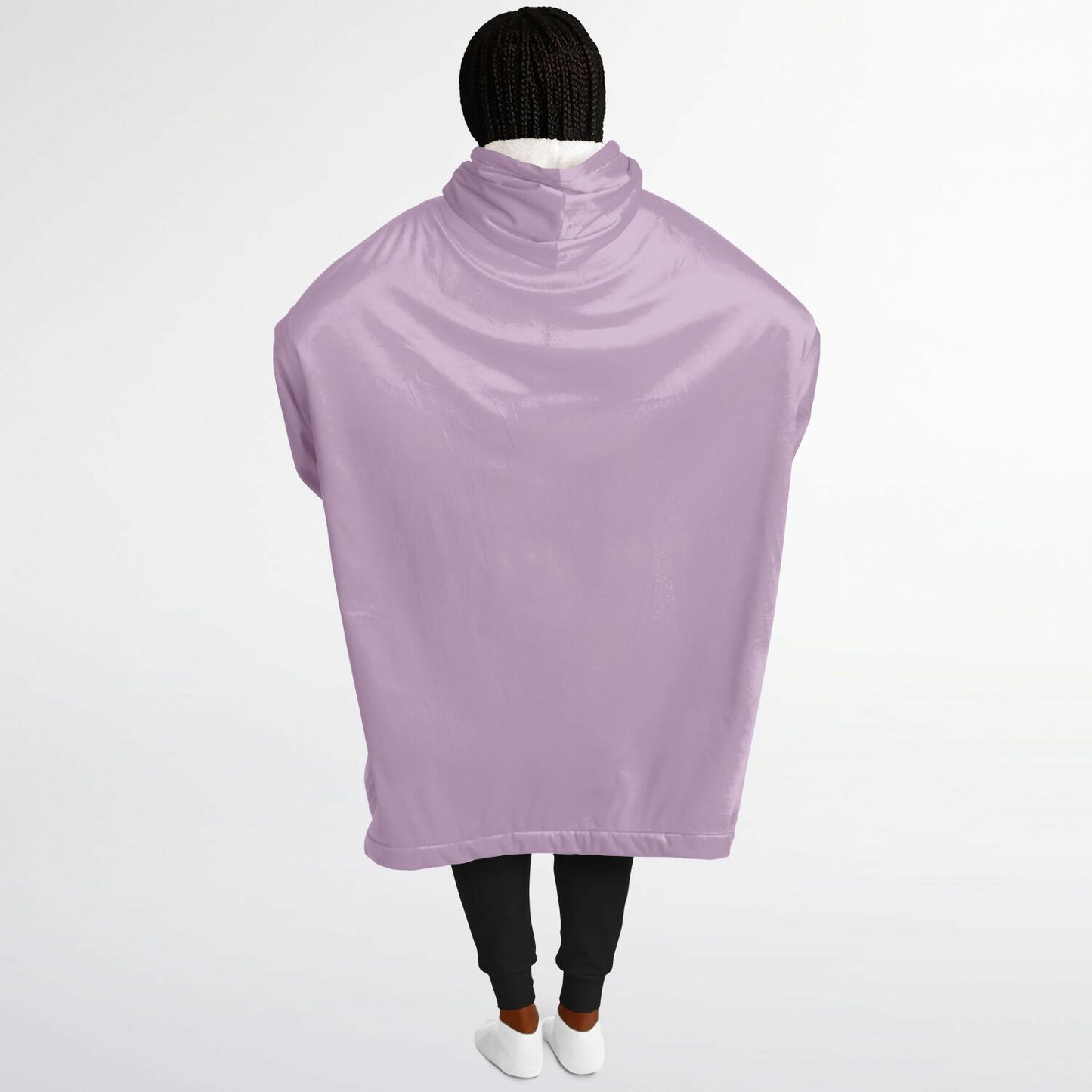 Soft Lavender Snug Hoodie - Fleece Hoodie - Essentials Hoodie