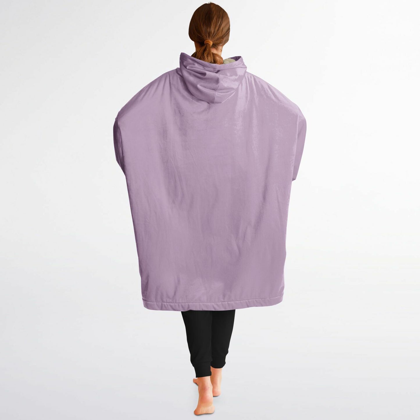 Soft Lavender Snug Hoodie - Fleece Hoodie - Essentials Hoodie