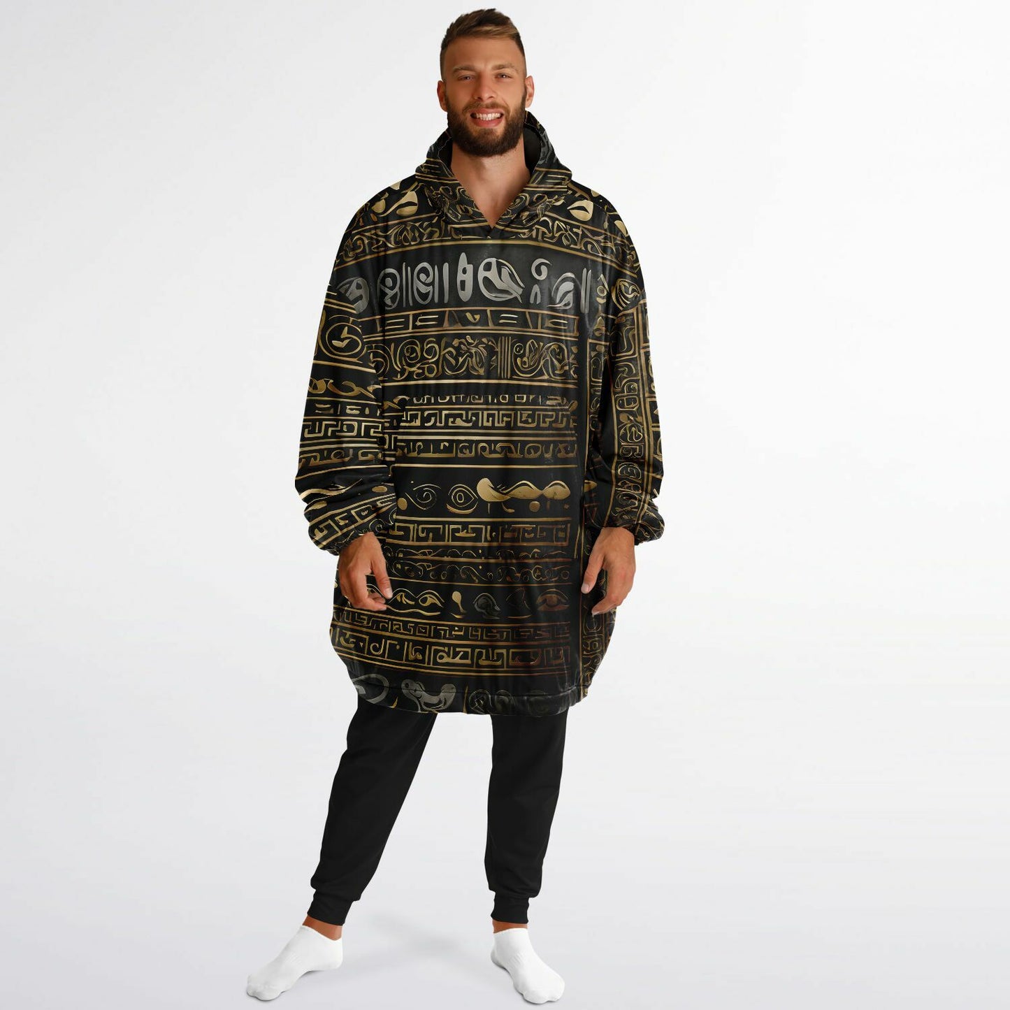 Hieroglyph Snug Hoodie - Fleece Hoodie - Essential Hoodie