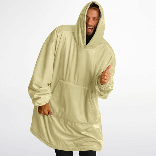 Buttercream Yellow Snug Hoodie - Fleece Hoodie - Essentials Hoodie