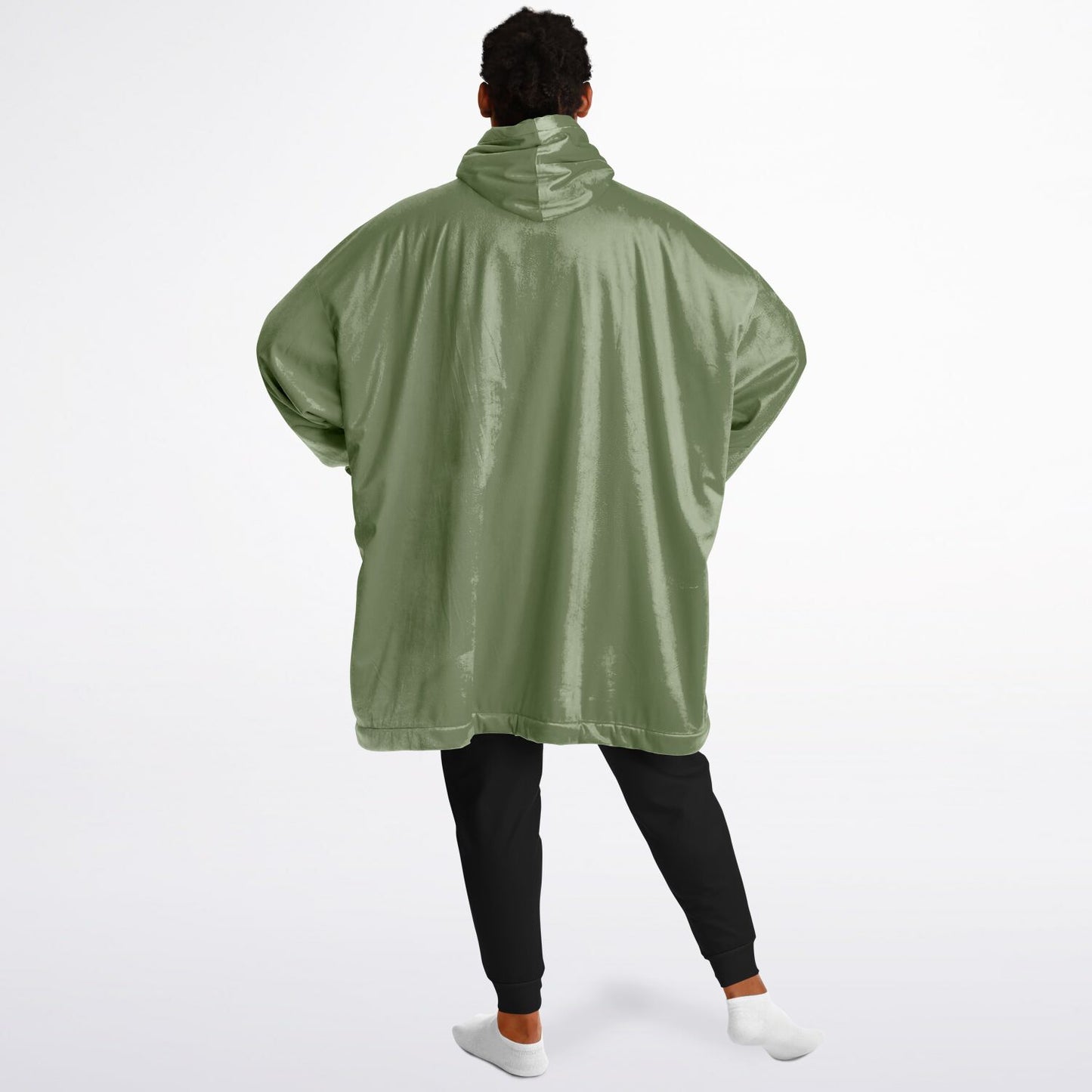 Sage Green Snug Hoodie - Fleece Hoodie - Essentials Hoodie