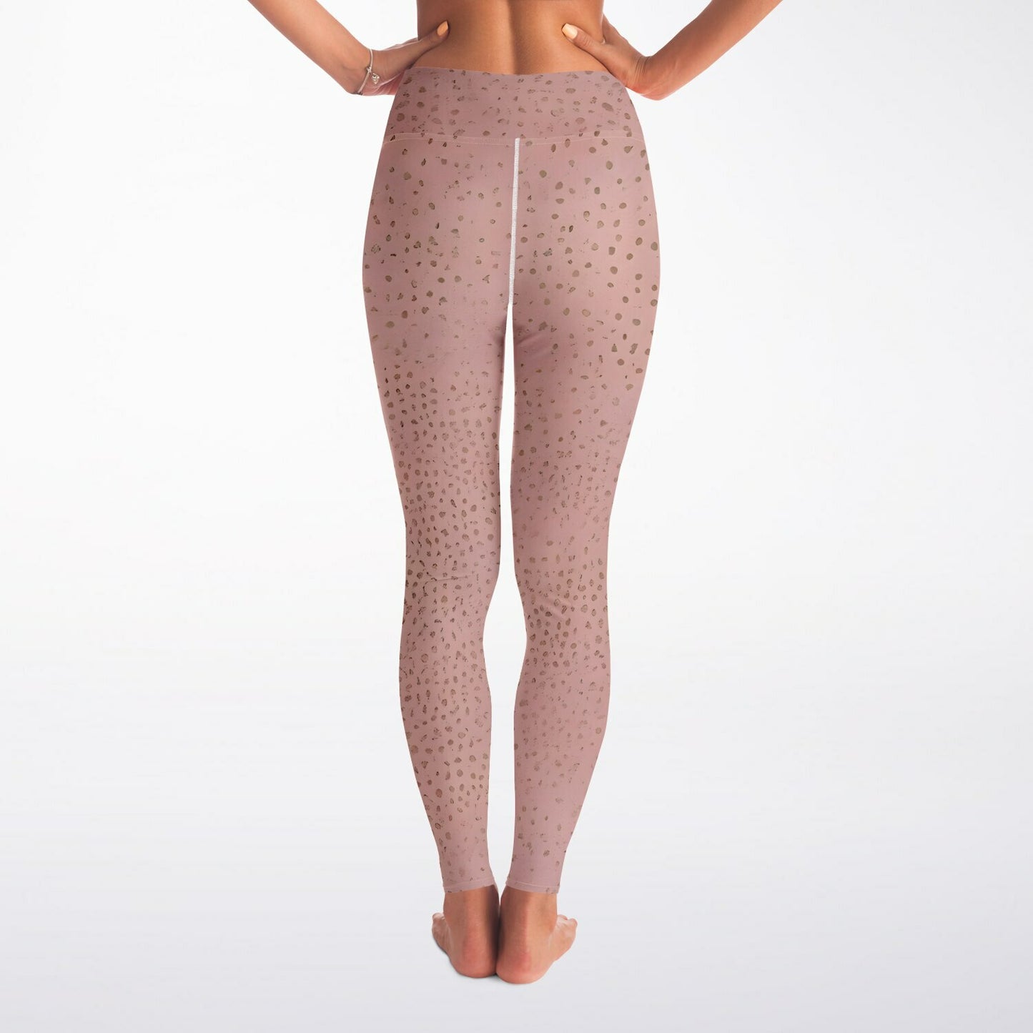 Peach Plush Yoga Leggings