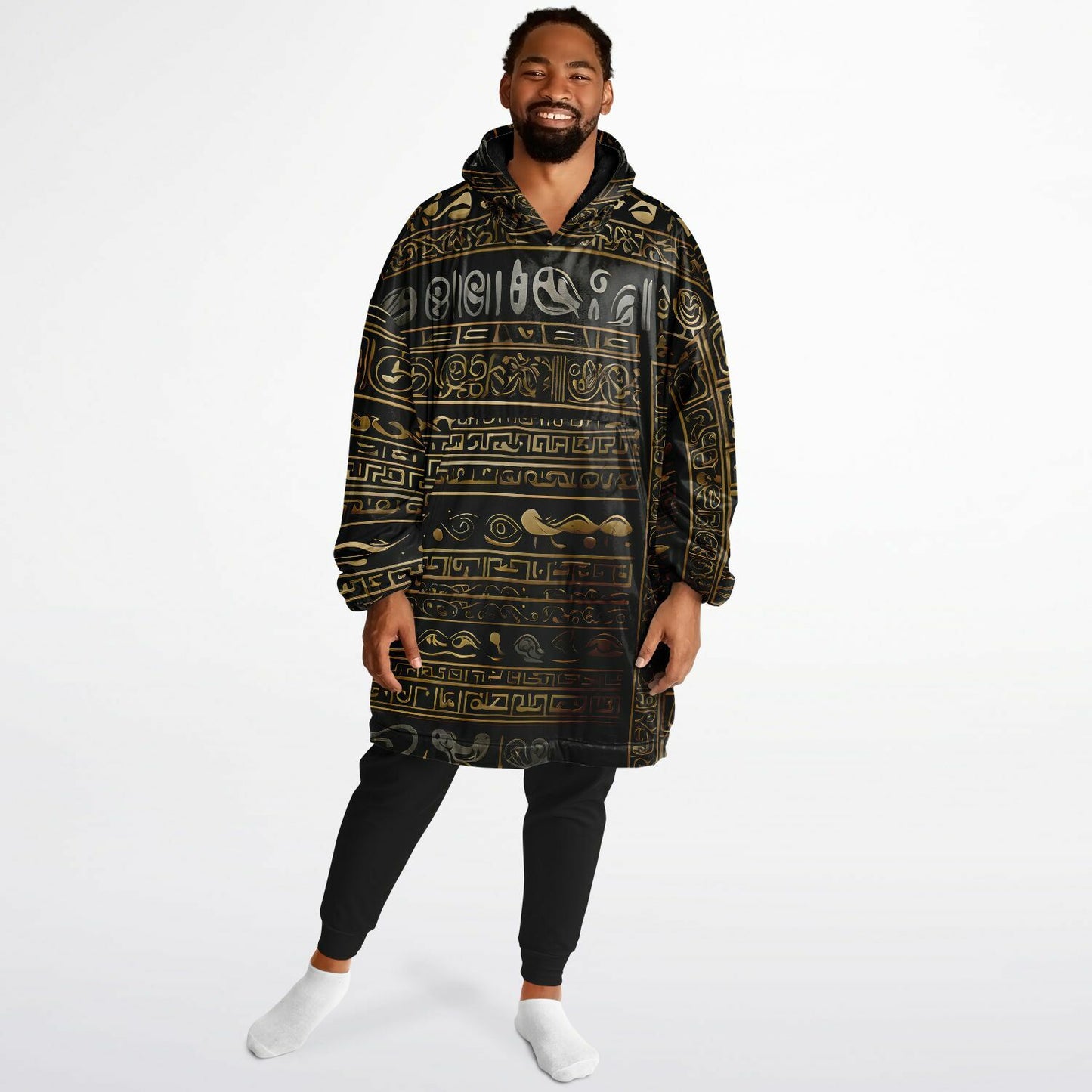 Hieroglyph Snug Hoodie - Fleece Hoodie - Essential Hoodie