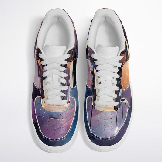 Nightlife Design Trainers - Statement Custom Sneakers with Cool Art for Festival Shoes