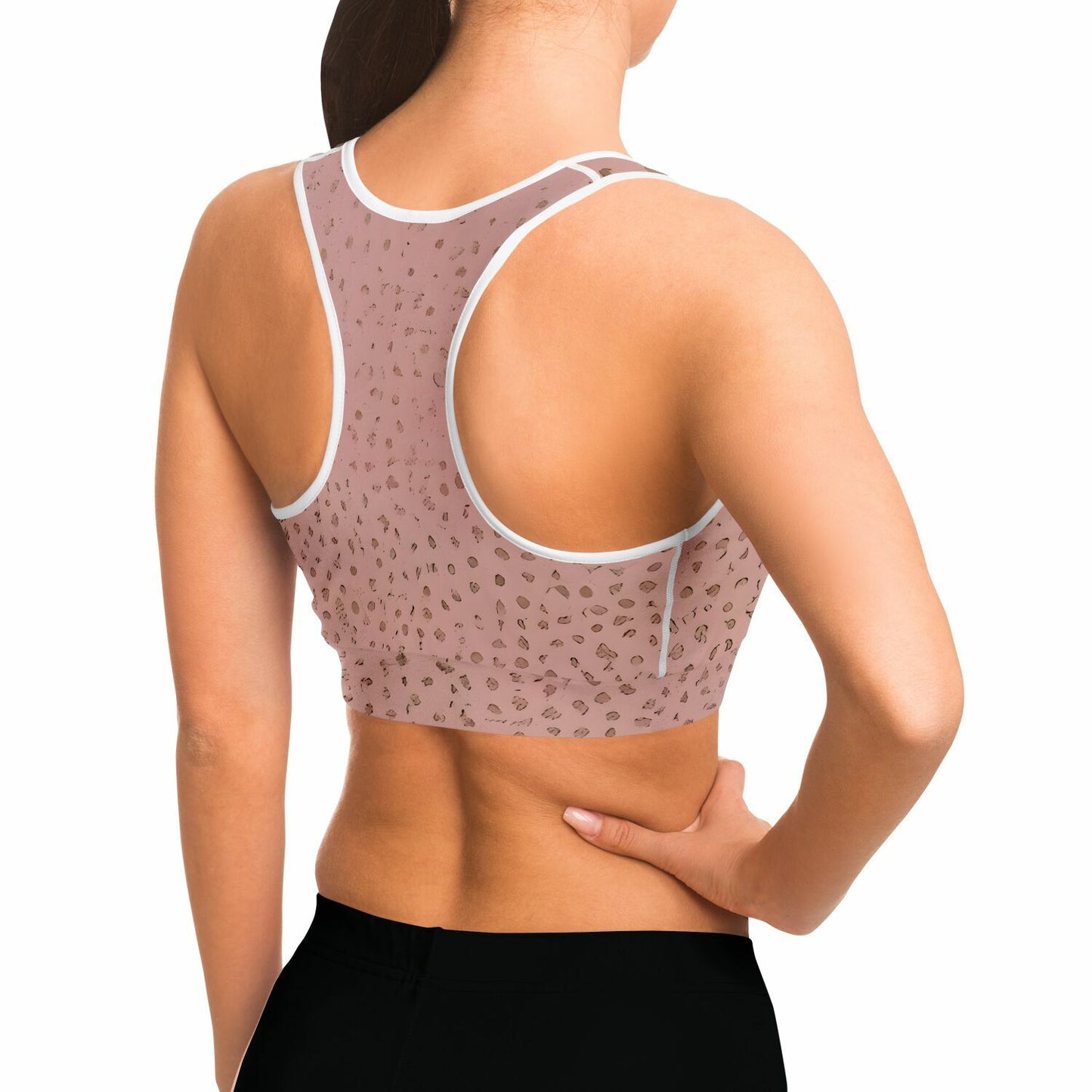 Peach Plush Sports Bra
