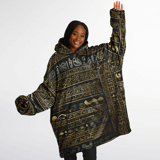 Hieroglyph Snug Hoodie - Fleece Hoodie - Essential Hoodie