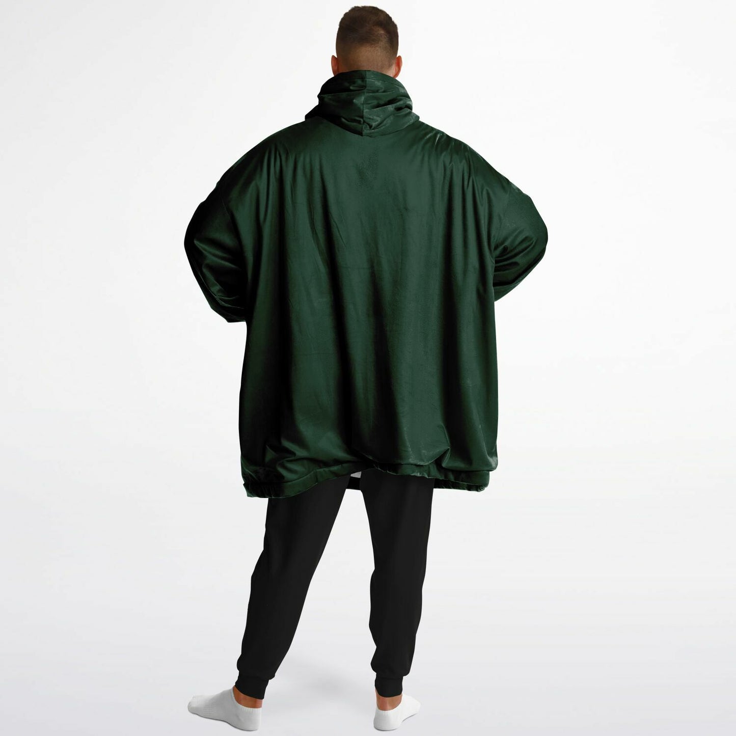 Phthalo Green Snug Hoodie - Fleece Hoodie - Essentials Hoodie