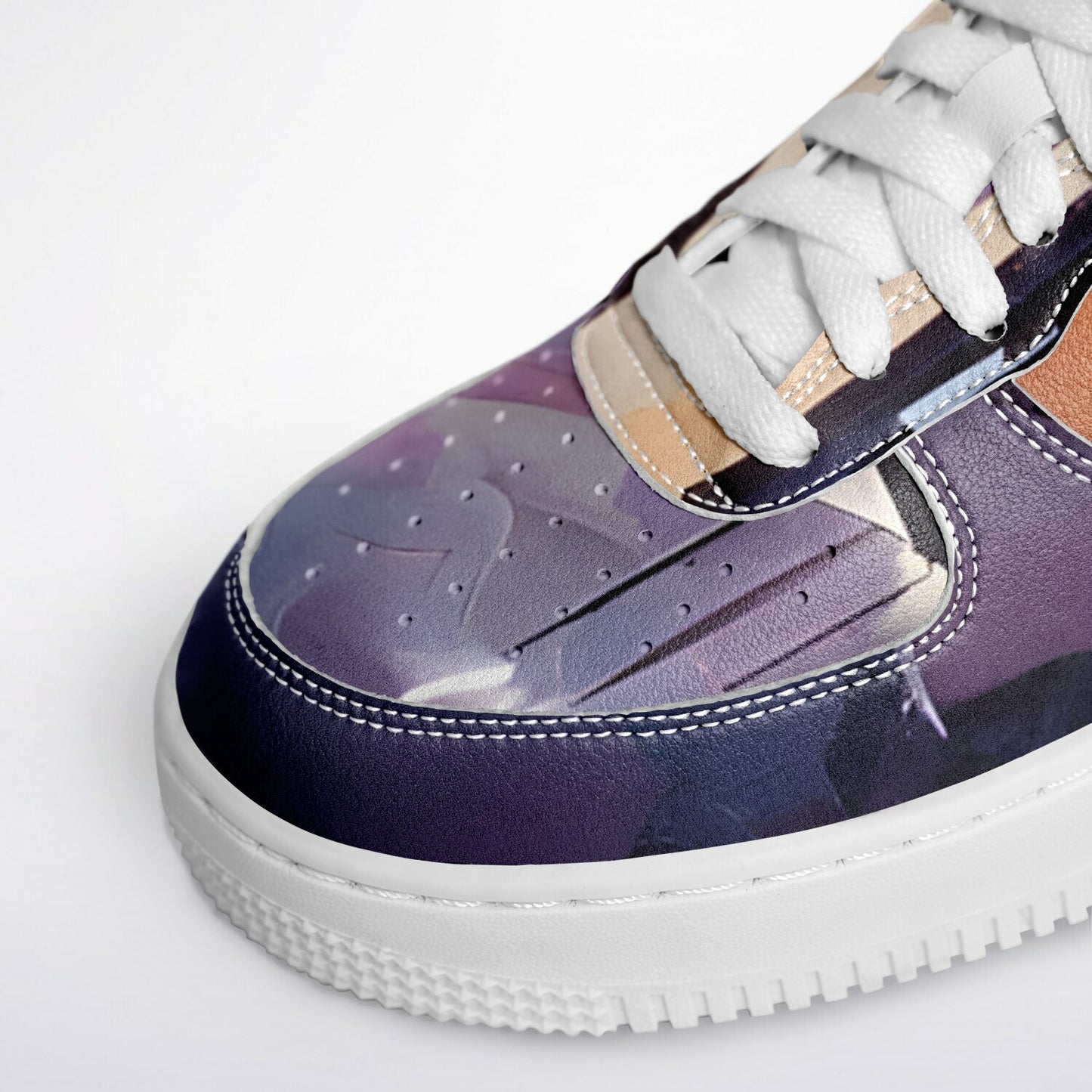 Nightlife Design Trainers - Statement Custom Sneakers with Cool Art for Festival Shoes