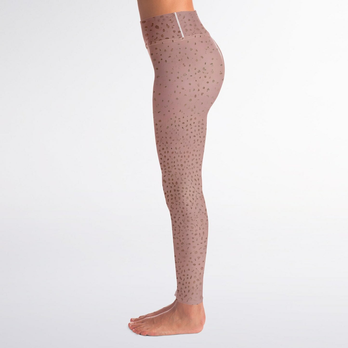 Peach Plush Yoga Leggings