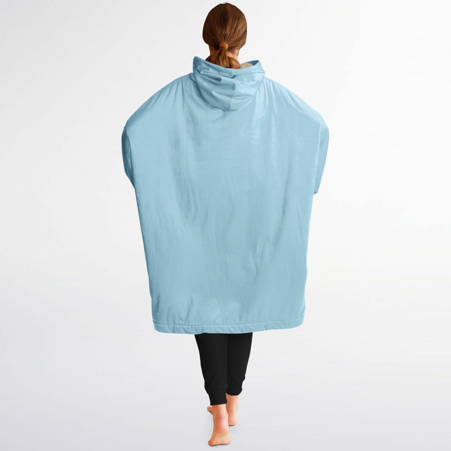Baby Blue Snug Hoodie - Fleece Hoodie - Essentials Hoodie