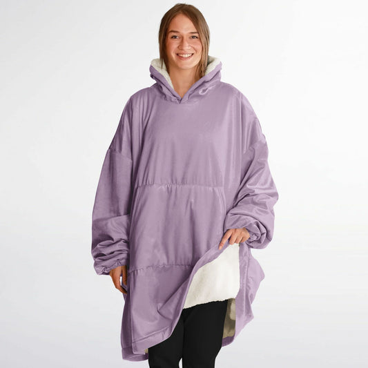 Soft Lavender Snug Hoodie - Fleece Hoodie - Essentials Hoodie