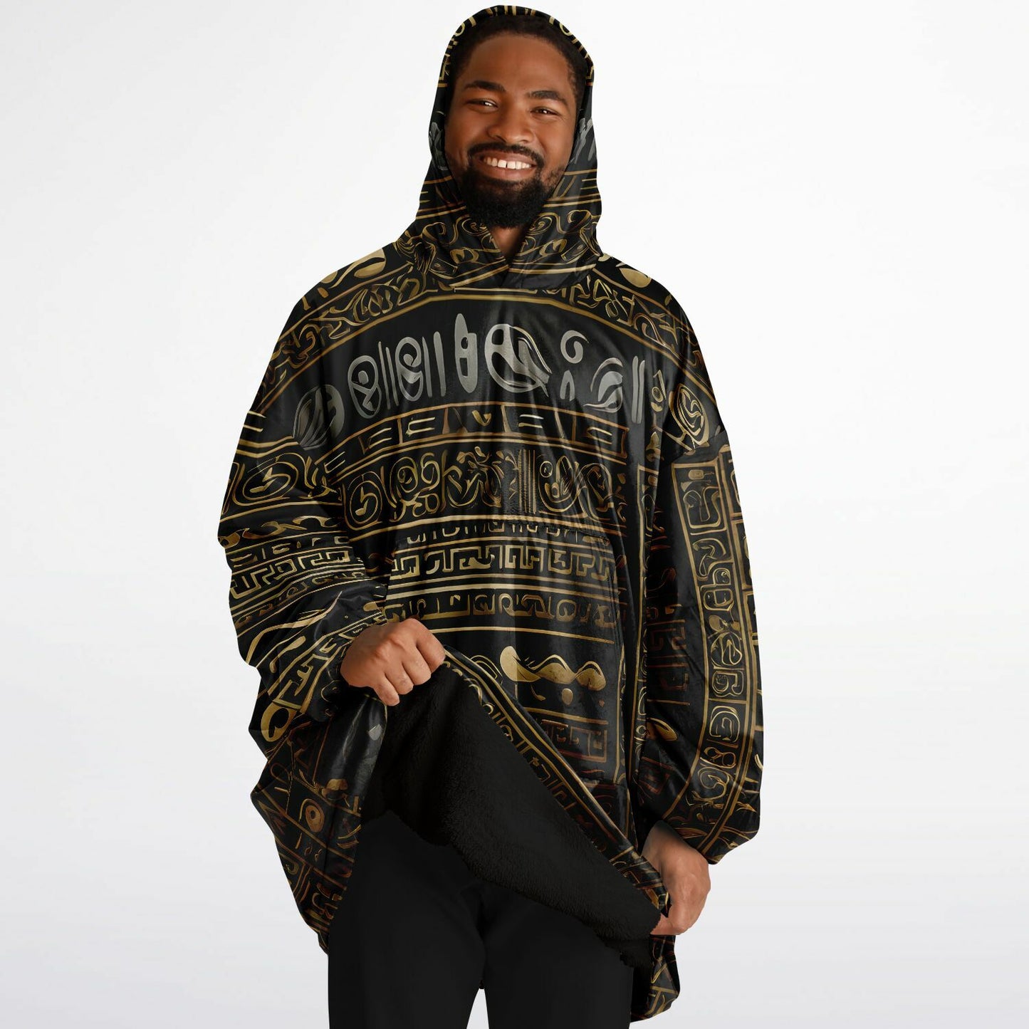 Hieroglyph Snug Hoodie - Fleece Hoodie - Essential Hoodie
