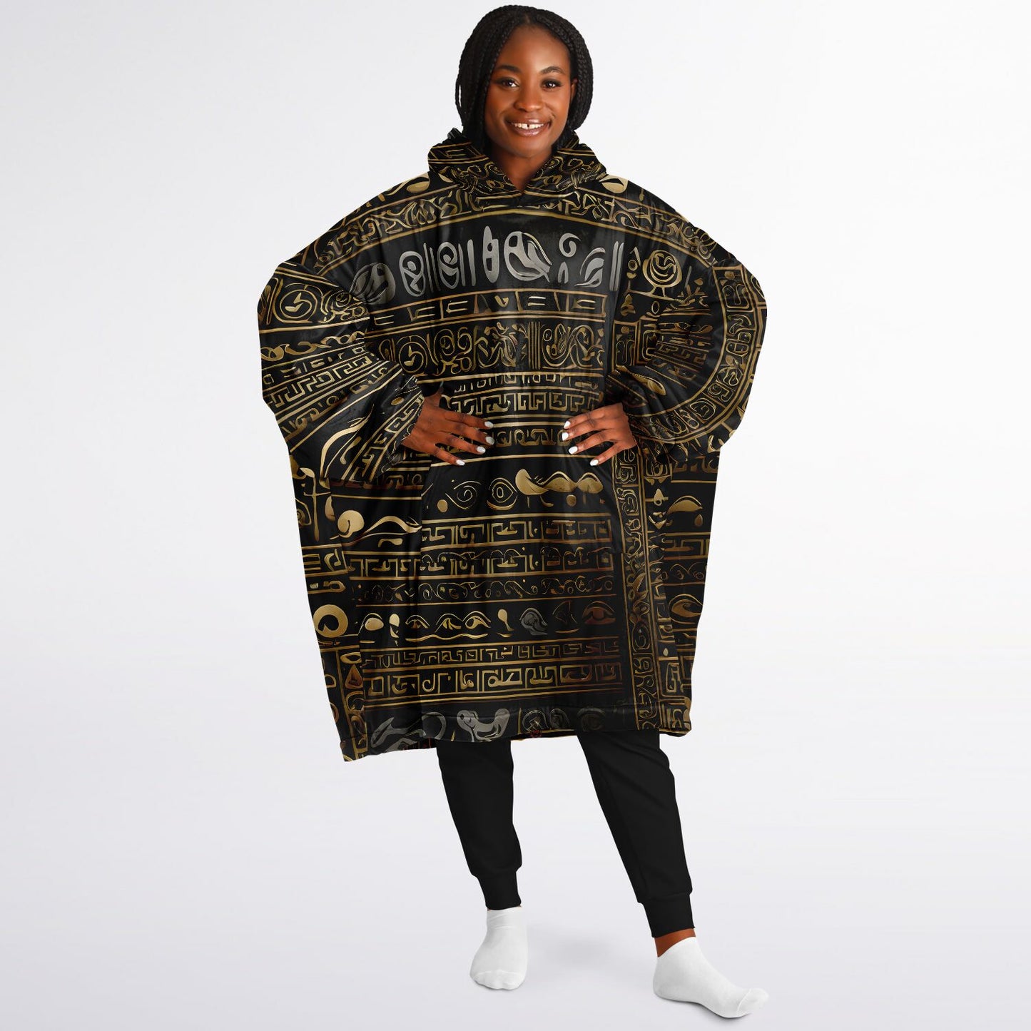 Hieroglyph Snug Hoodie - Fleece Hoodie - Essential Hoodie