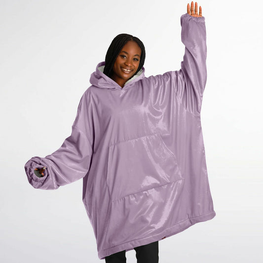 Soft Lavender Snug Hoodie - Fleece Hoodie - Essentials Hoodie